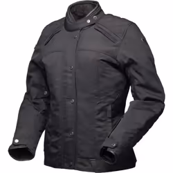 Modeka Thiago Giacca tessile da donna, nero, dimensione 42 per donne