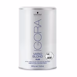 Schwarzkopf Igora Vario Blond Plus, 450 ml, Barattolo, Potassium persulfate, magnesium carbonate hydroxide, sodium metasilica ...