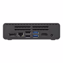 Shuttle NE1010XA PC/stazione di lavoro Intel® N N100 8 GB DDR4-SDRAM 250 GB SSD Slim PC Mini PC Nero - Vista aggiuntiva 4