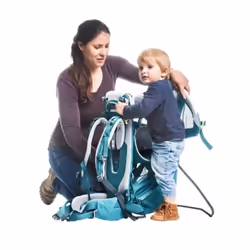 Deuter Kid Comfort Active SL Zaino portabebè Poliammide Blu - Vista aggiuntiva 6