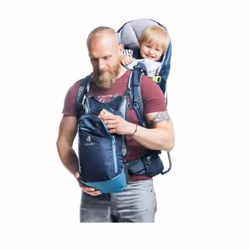 Deuter Kid Comfort Pro Zaino portabebè Poliammide Blu - Vista aggiuntiva 6