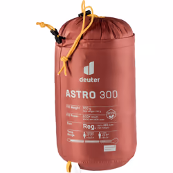 Deuter Astro 300 Adulto Sacco mummia Ripstop Rosso, Giallo - Vista aggiuntiva 4