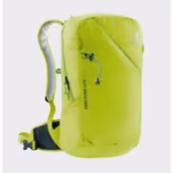 Deuter Freerider Lite 20, Trekking, Lime, Poliammide, Tasca anteriore, Tasca laterale, Allacciatura a zip, 20 L
