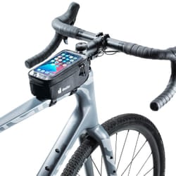 Deuter Phone Bag 0.7 Cornice Borsa da bicicletta 1 L Nero