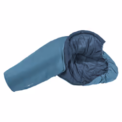 Deuter Orbit +5° Adulto Sacco a pelo da escursione Sintetico Blu