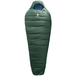 Deuter Orbit 0° Adulto Sacco a pelo da escursione Sintetico Blu, Verde