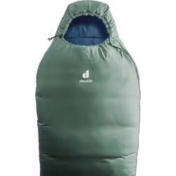 Deuter Orbit 0° Adulto Sacco a pelo da escursione Sintetico Blu, Verde