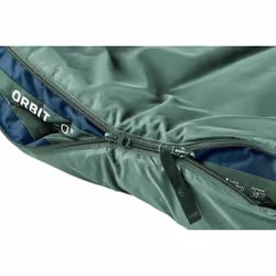 Deuter Orbit 0° Adulto Sacco a pelo da escursione Sintetico Blu, Verde - Vista aggiuntiva 4