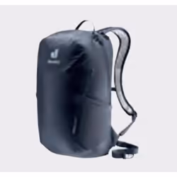 Deuter Speed Lite 17, Telaio interno, Trekking, Nero, Unisex, Tasca laterale, Allacciatura a zip