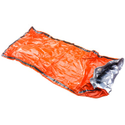 Deuter Bivibag UL Adulto Sacco mummia Alluminio, Poliestere, Polietersulfone (PES), Poliuretano (PU) Nero, Arancione