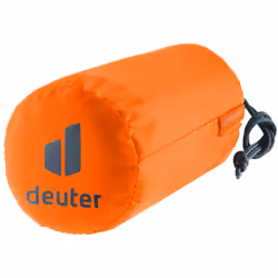 Deuter Bivibag UL Adulto Sacco mummia Alluminio, Poliestere, Polietersulfone (PES), Poliuretano (PU) Nero, Arancione
