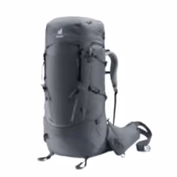 Deuter Aircontact Core 55+10 SL, Telaio interno, Alto, Trekking, Nero, Grafite, Unisex, Polietersulfone (PES)