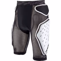 O´Neal Kamikaze Protector Shorts, nero-bianco, dimensione XL per uomo