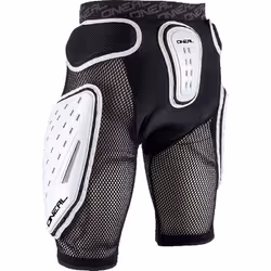O´Neal Kamikaze Protector Shorts, nero-bianco, dimensione XL per uomo
