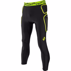 O´Neal Trail Pantaloni di Protector, nero-giallo, dimensione L per uomo