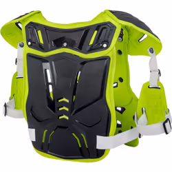 O`Neal PXR Pettorine moto cross, nero-verde per uomo
