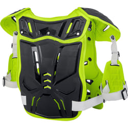 O`Neal PXR Pettorine moto cross, nero-verde per uomo