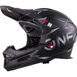 Oneal Fury Synthy Elmo Downhill, nero-grigio, dimensione L per uomo