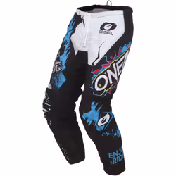 Oneal Element Villain Pantaloni Giovani Motocross, bianco, dimensione 26