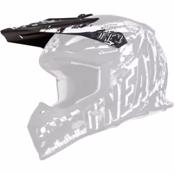 Oneal 5Series Rider Visiere Caschi, nero-bianco per uomo