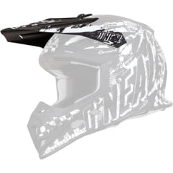 Oneal 5Series Rider Visiere Caschi, nero-bianco per uomo