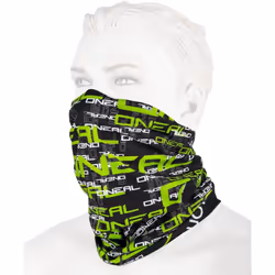 Oneal Matrix Scaldacollo, nero-verde per uomo