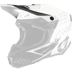 Oneal 5Series Polyacrylite Trace Picco del casco, nero-bianco per uomo