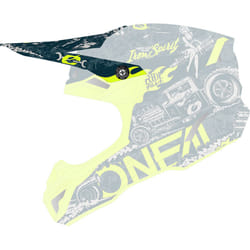 Oneal 5Series Polyacrylite HR Picco del casco, giallo-blu per uomo