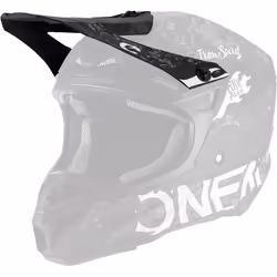Oneal 5Series Polyacrylite HR Picco del casco, nero-bianco per uomo