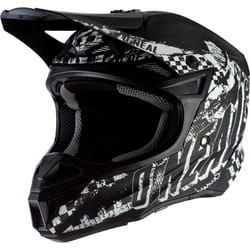 Oneal 5Series Polyacrylite Rider Casco motocross, nero-bianco, dimensione 2XL per uomo