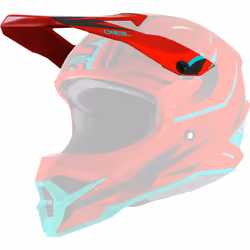 Oneal 3Series Riff 2.0 Picco casco, rosso per uomo