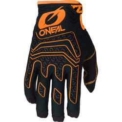 Oneal Sniper Elite Guanti Motocross, nero-arancione, dimensione S per uomo