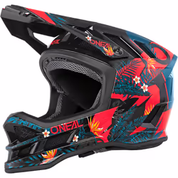 Oneal Blade Polyacrylite Rio Casco da discesa, multicolore, dimensione L per uomo