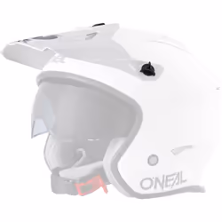 Oneal Volt Solid Picco casco, bianco per uomo