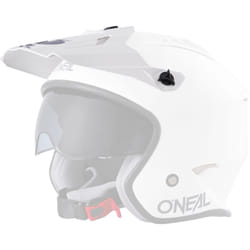 Oneal Volt Solid Picco casco, bianco per uomo
