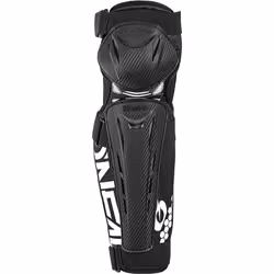 Oneal Trail FR Carbon Look Protettori per ginocchiere, nero-bianco, dimensione L per uomo