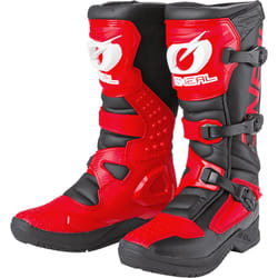 Oneal RSX Stivali motocross, nero-rosso, dimensione 48 per uomo
