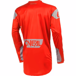 Oneal Matrix Ridewear Maglia Motocross, grigio-rosso, dimensione L per uomo