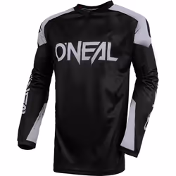 Oneal Matrix Ridewear Maglia Motocross, nero-grigio, dimensione S per uomo