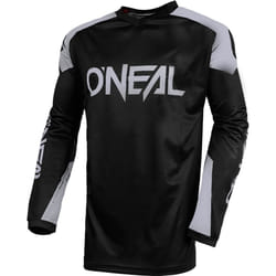 Oneal Matrix Ridewear Maglia Motocross, nero-grigio, dimensione S per uomo