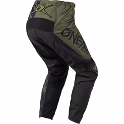Oneal Element Ride Pantaloni Motocross, nero-verde, dimensione 30 per uomo