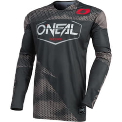 Oneal Mayhem Covert Maglia Motocross, grigio, dimensione L per uomo