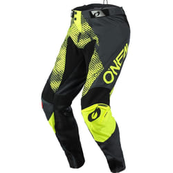 Oneal Mayhem Covert Pantaloni Motocross, grigio-giallo, dimensione 28 per uomo