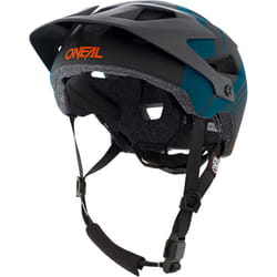 Oneal Defender Nova Casco da bicicletta, nero-blu, dimensione XS S M per uomo