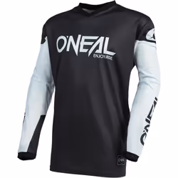 Oneal Element Threat Maglia Motocross, nero-bianco, dimensione S per uomo
