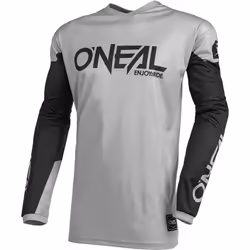 Oneal Element Threat Maglia Motocross, nero-grigio, dimensione S per uomo