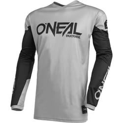 Oneal Element Threat Maglia Motocross, nero-grigio, dimensione S per uomo