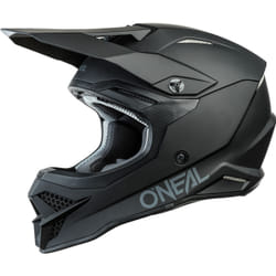 Oneal 3Series Solid Casco motocross, nero, dimensione XS per uomo
