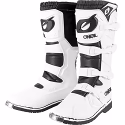 Oneal Rider Pro Stivali Motocross, bianco, dimensione 40 per uomo