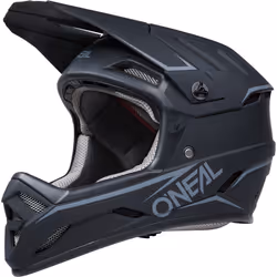 Oneal Backflip Solid Casco da discesa, nero, dimensione L per uomo